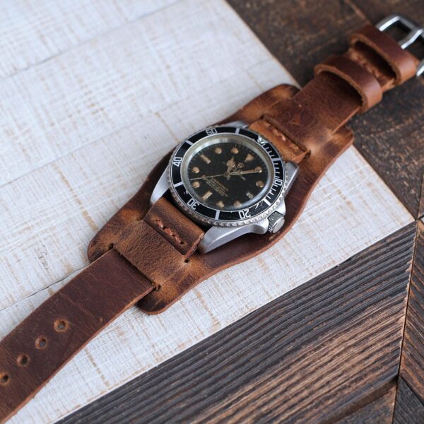 leather watch strap